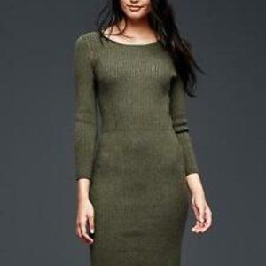 GAP Olive Green Sweater Dress XL